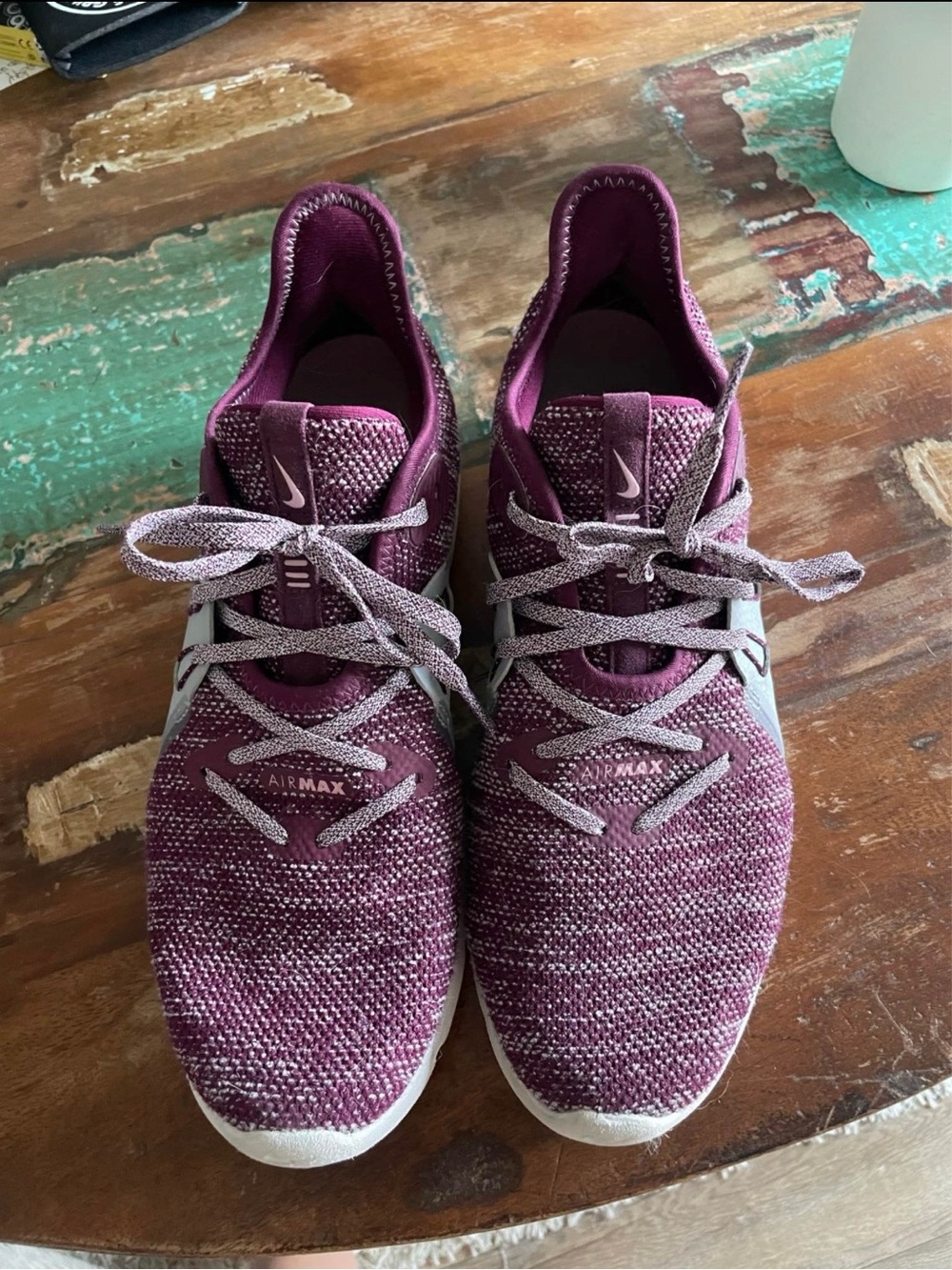 Nike Women’s Air Max Knit Sneakers - Plum